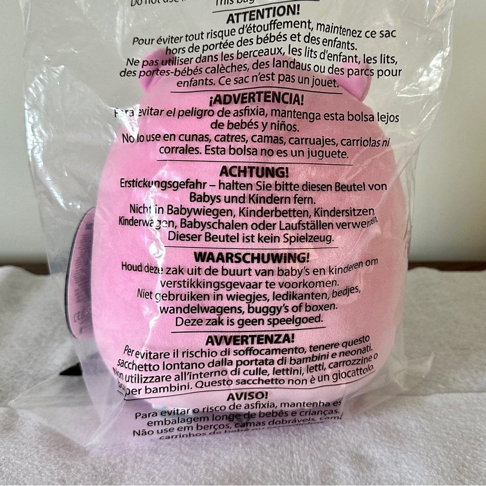 Squishmallow Enya Carrot Plush Easter Kellytoy Select Series Black Tag 8 in NWT - Picture 5 of 9